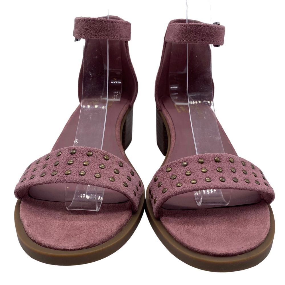 Koolaburra by UGG Sandals Bellen Pink Suede Strappy Barbie Barbiecore Size 6 - Picture 6 of 15